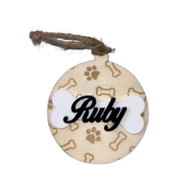 Boule de Noël personnalisée pour chien