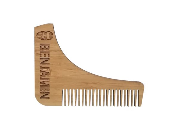 Boite en bois cadeaux personnalisée Le Havre Les BAM peigne barbe homme