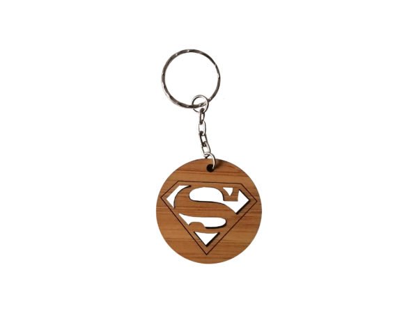 Boite en bois cadeaux personnalisée Le Havre Les BAM Porte-clés superman